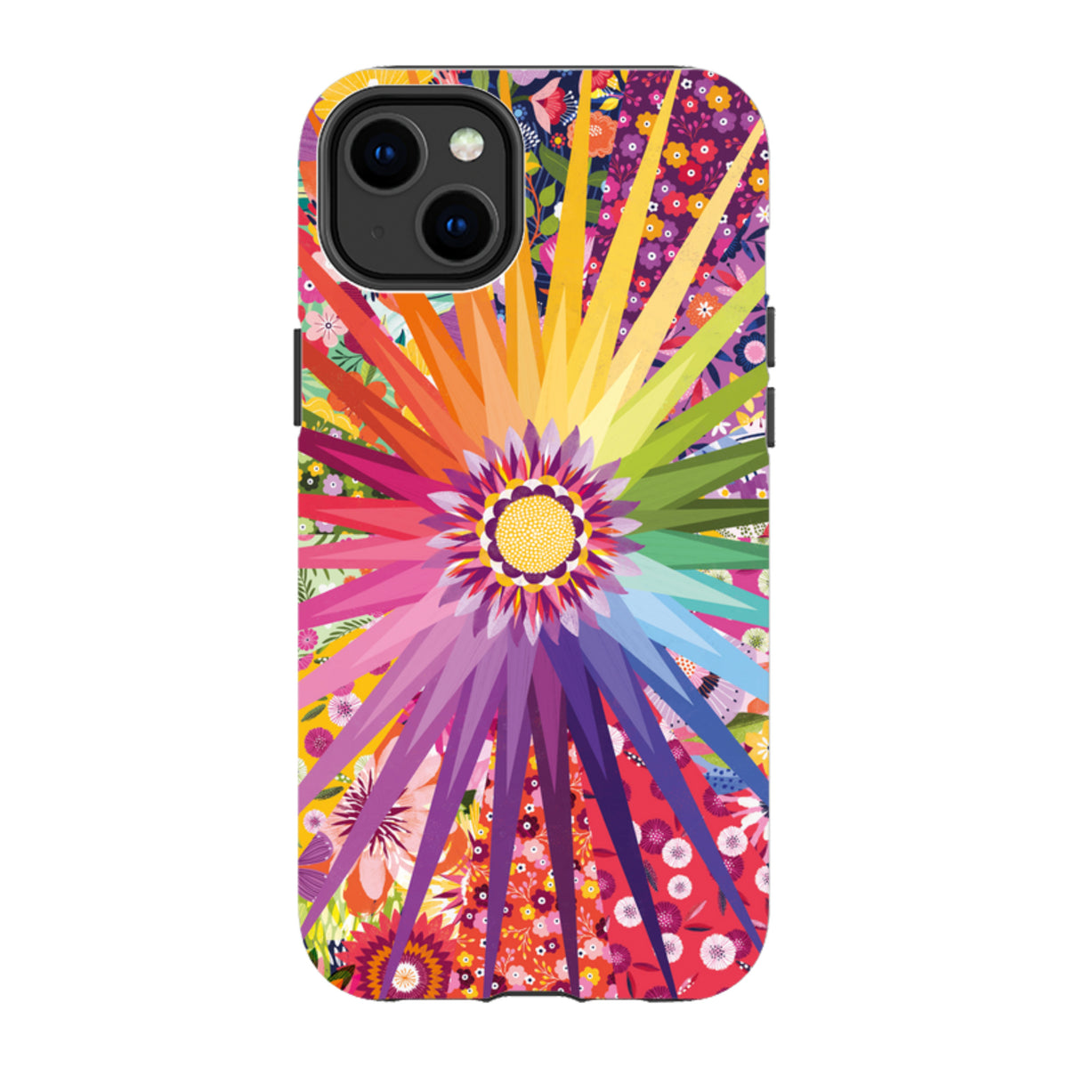 iPhone MagSafe Tough Case - Floral Sunshine I By Ali Brookes