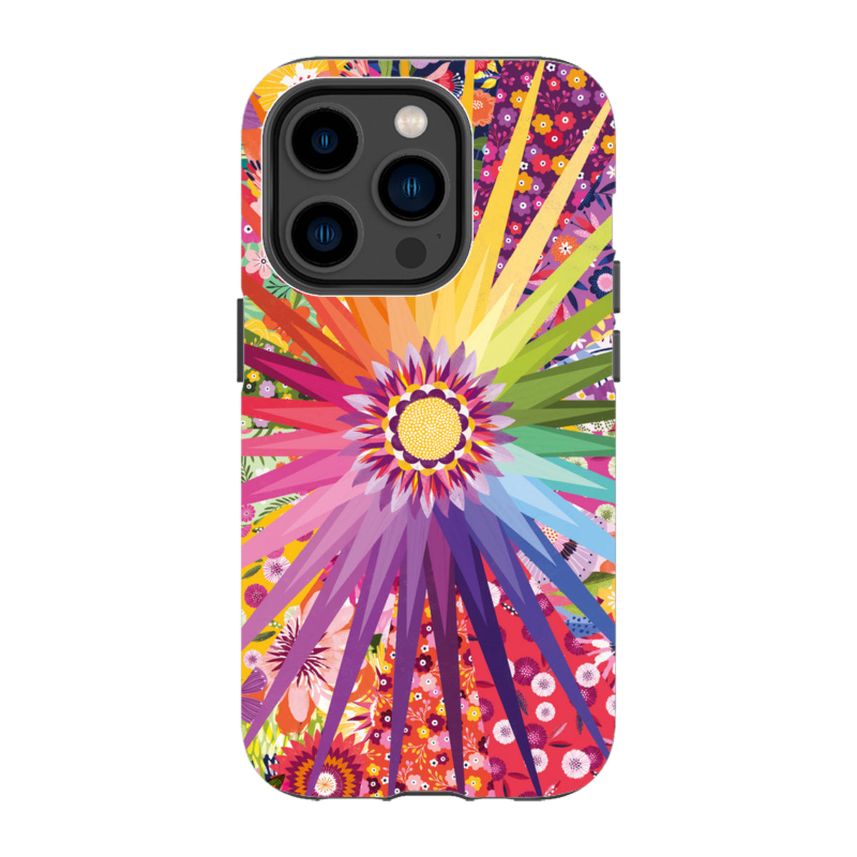 iPhone MagSafe Tough Case - Floral Sunshine I By Ali Brookes