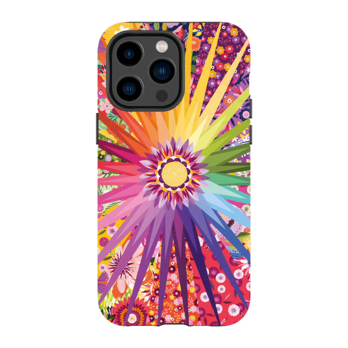 iPhone MagSafe Tough Case - Floral Sunshine I By Ali Brookes