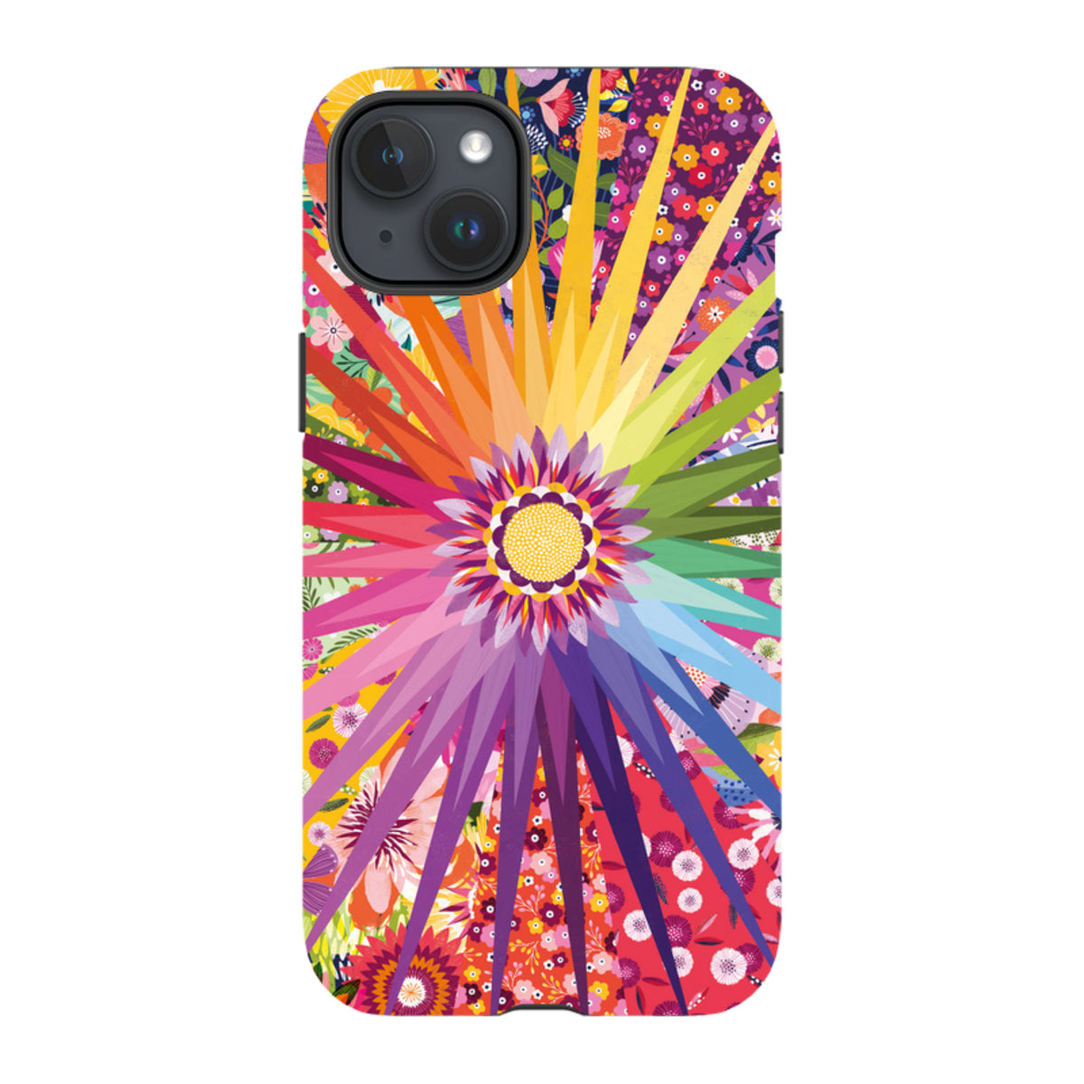 iPhone MagSafe Tough Case - Floral Sunshine I By Ali Brookes