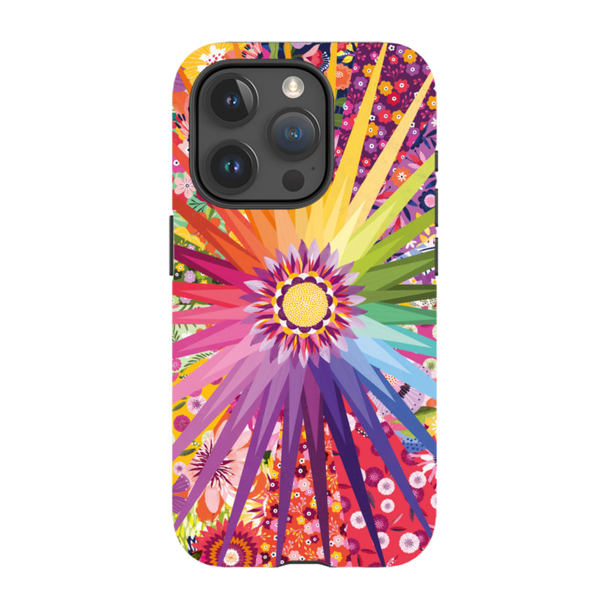 iPhone MagSafe Tough Case - Floral Sunshine I By Ali Brookes