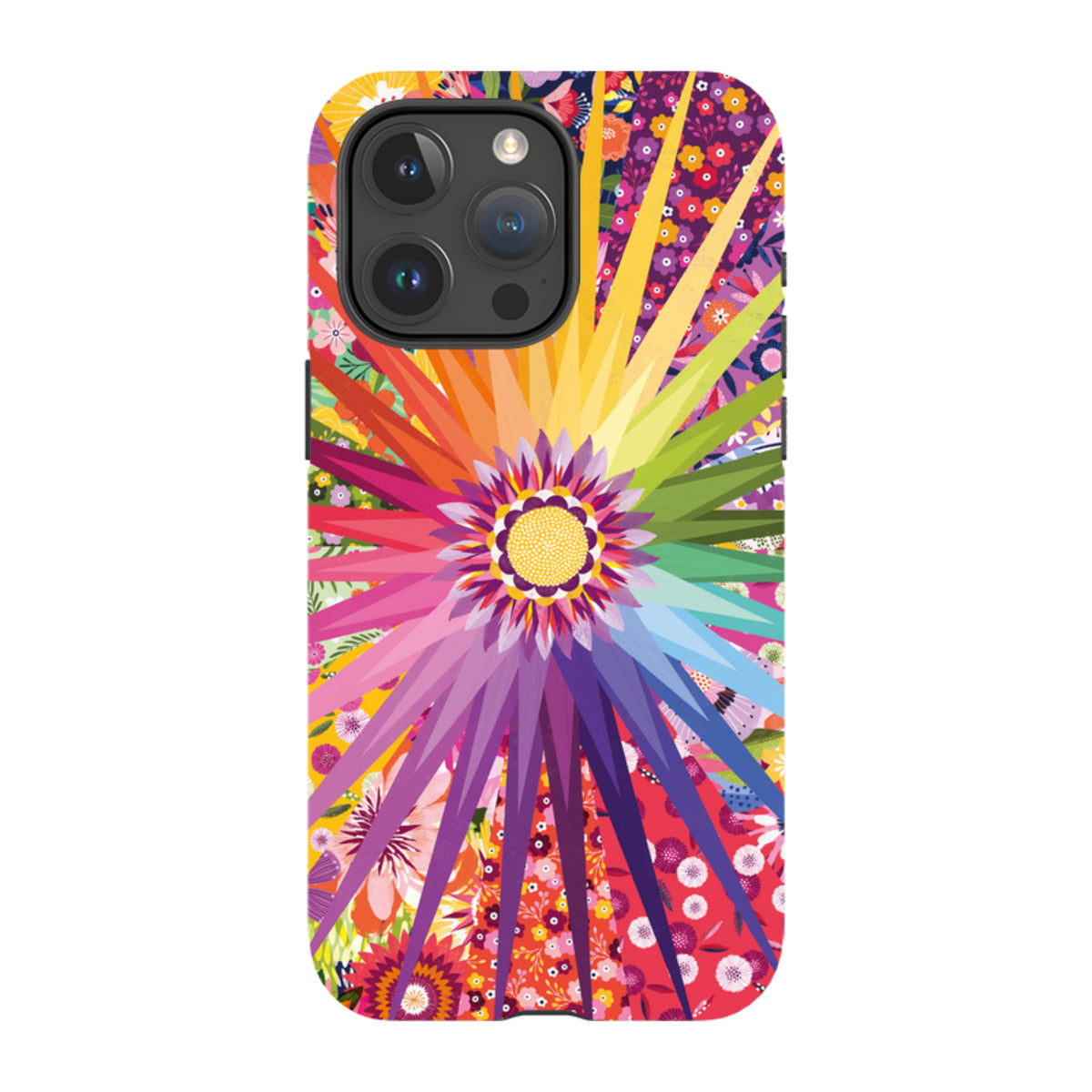 iPhone MagSafe Tough Case - Floral Sunshine I By Ali Brookes