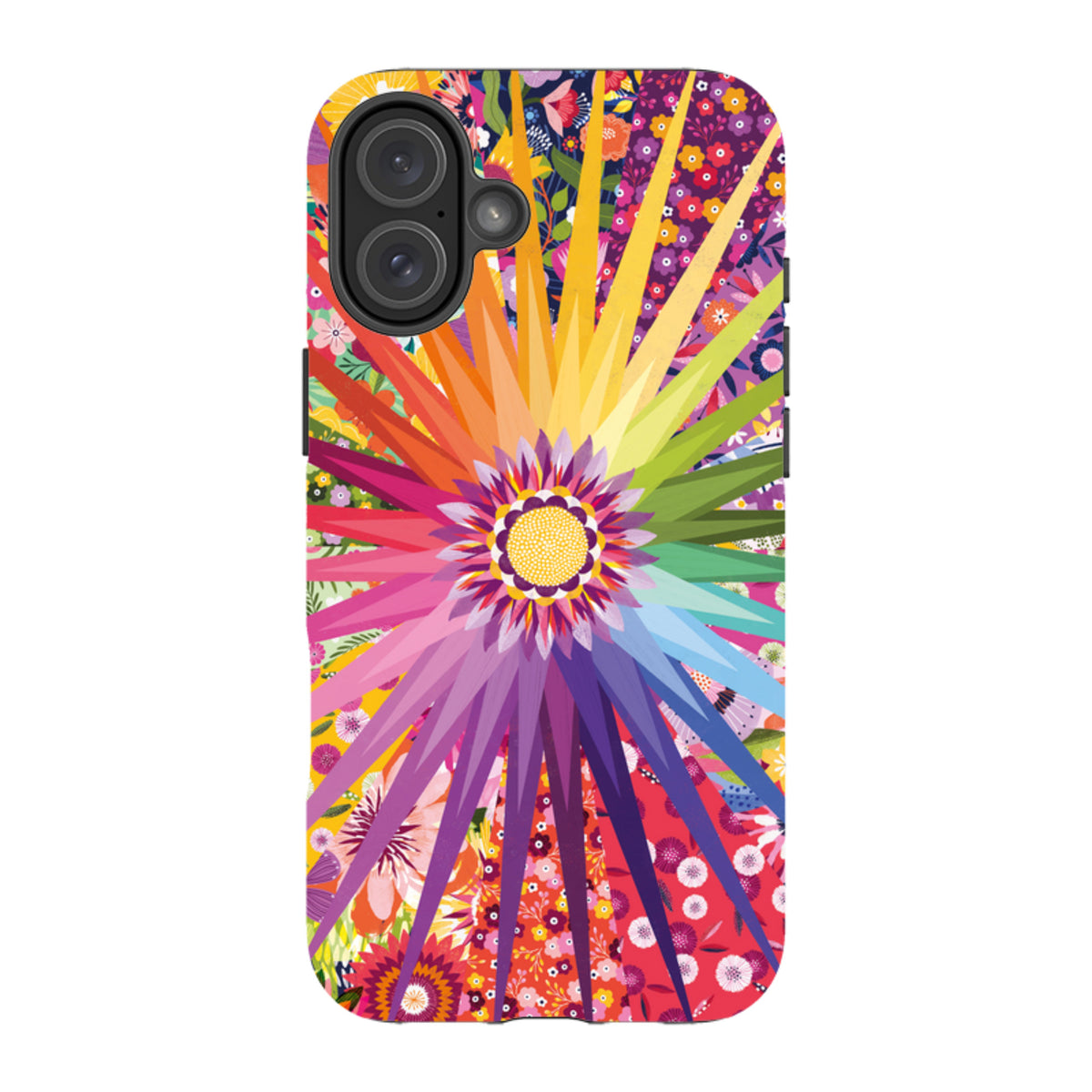 iPhone MagSafe Tough Case - Floral Sunshine I By Ali Brookes