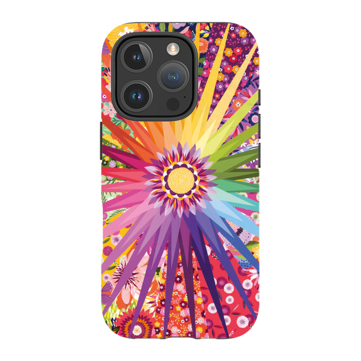 iPhone MagSafe Tough Case - Floral Sunshine I By Ali Brookes