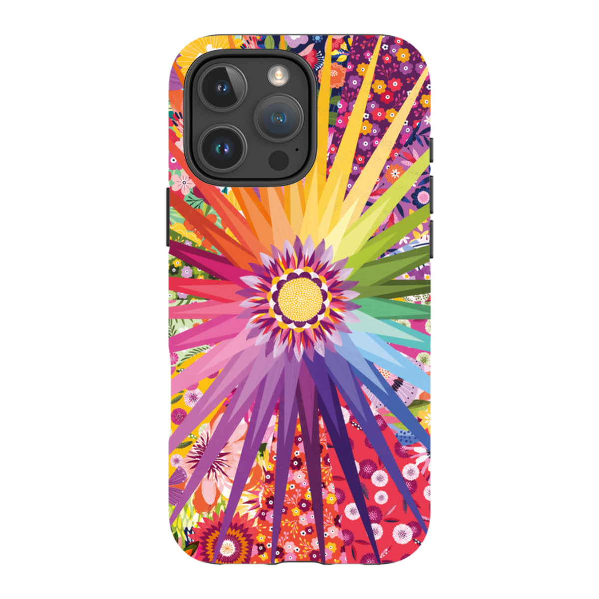 iPhone MagSafe Tough Case - Floral Sunshine I By Ali Brookes