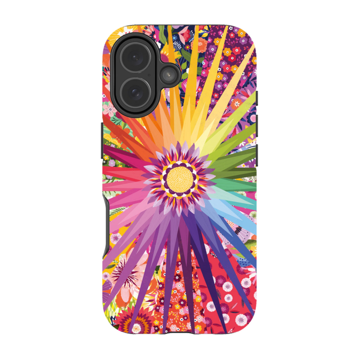 iPhone MagSafe Tough Case - Floral Sunshine I By Ali Brookes