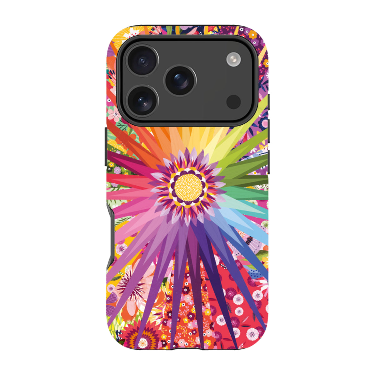 iPhone MagSafe Tough Case - Floral Sunshine I By Ali Brookes