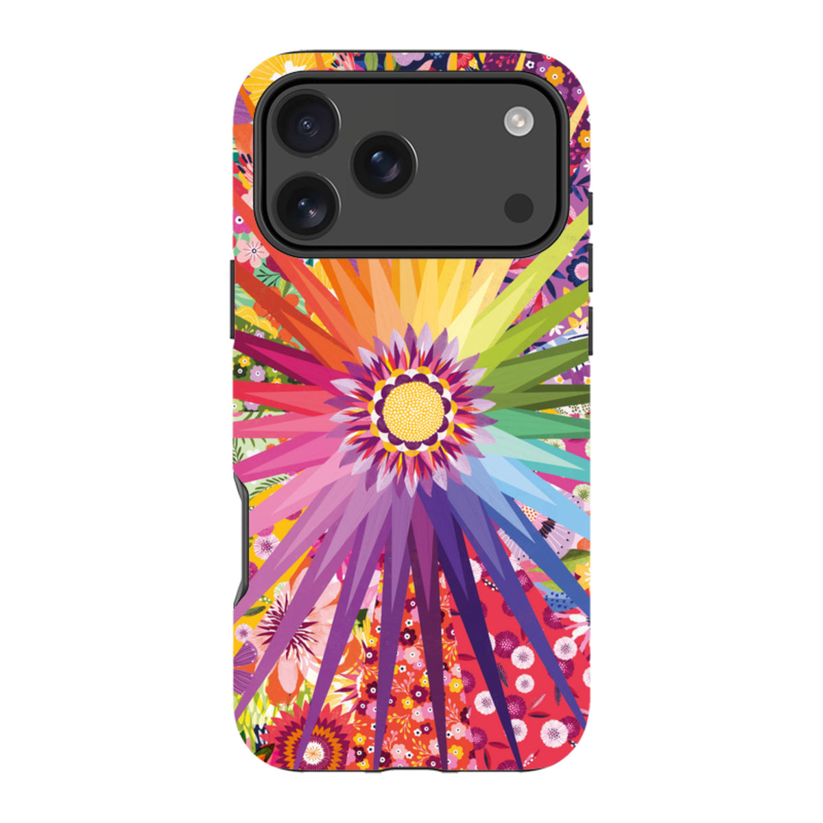 iPhone MagSafe Tough Case - Floral Sunshine I By Ali Brookes
