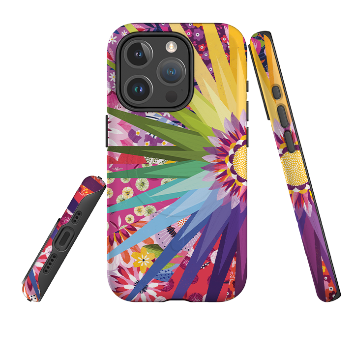 iPhone MagSafe Tough Case - Floral Sunshine II By Ali Brookes
