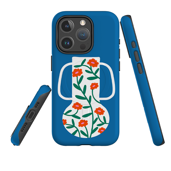 iPhone MagSafe Tough Case - Floral Vase
