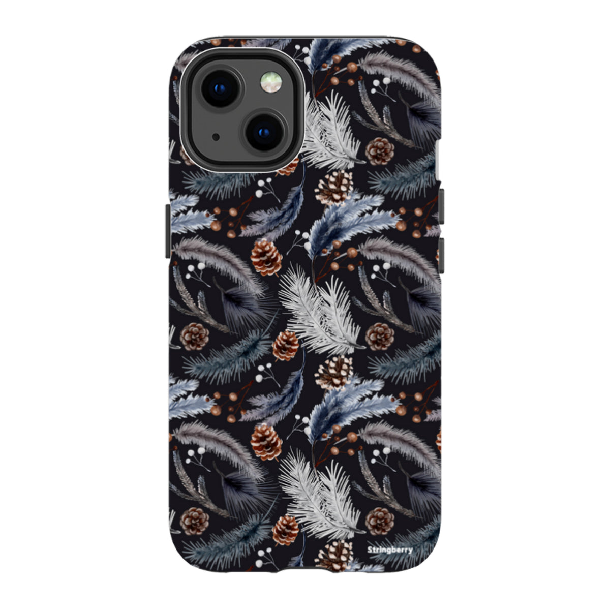 iPhone MagSafe Tough Case -  Florals For Winter
