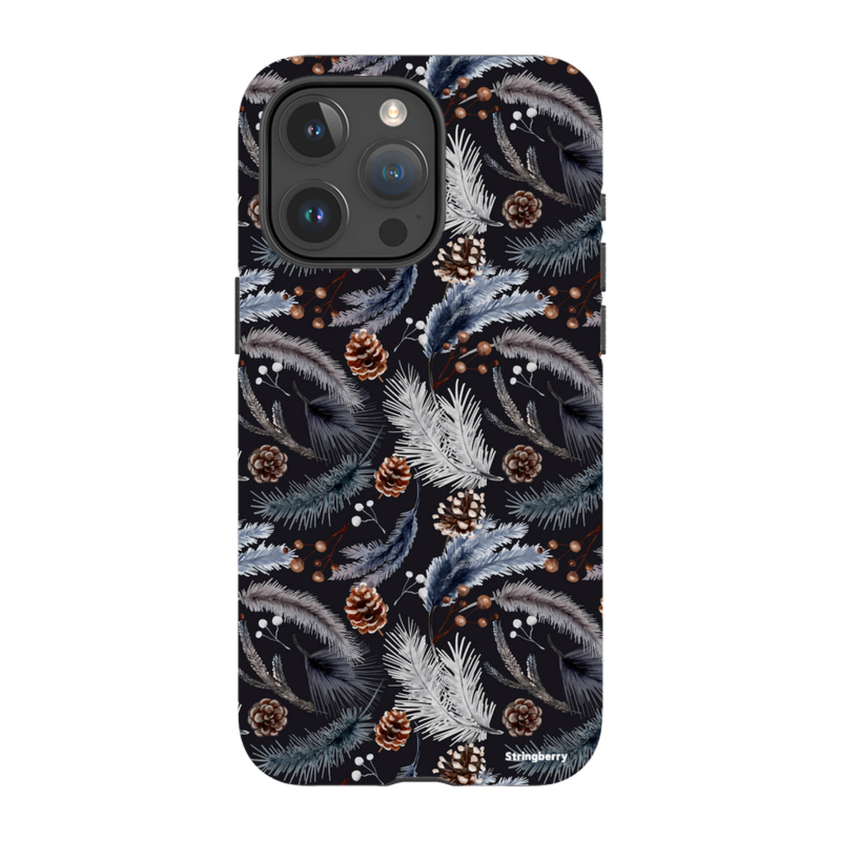 iPhone MagSafe Tough Case -  Florals For Winter