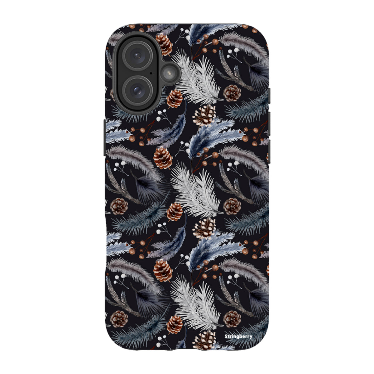 iPhone MagSafe Tough Case -  Florals For Winter