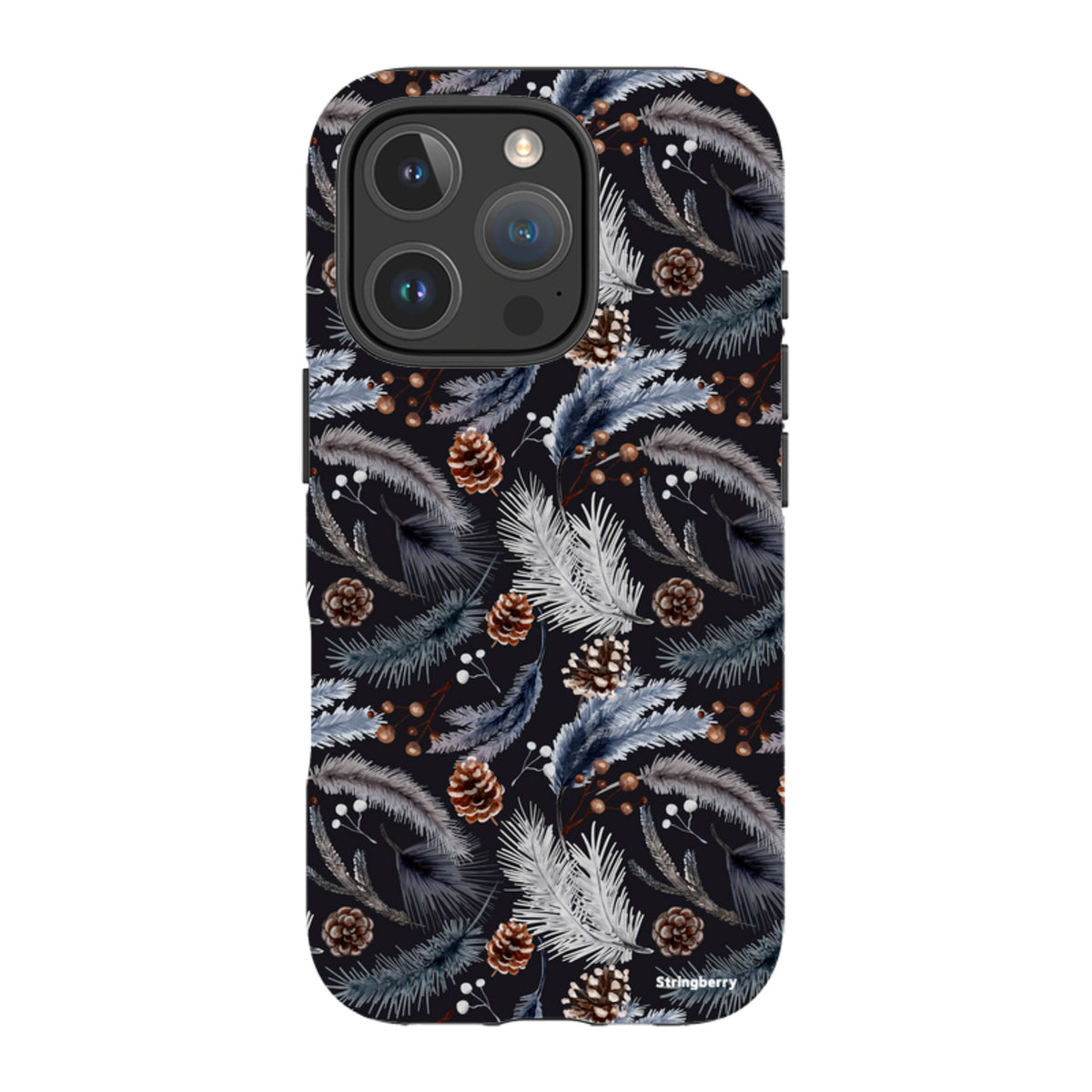 iPhone MagSafe Tough Case -  Florals For Winter
