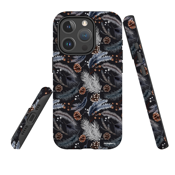 iPhone MagSafe Tough Case -  Florals For Winter