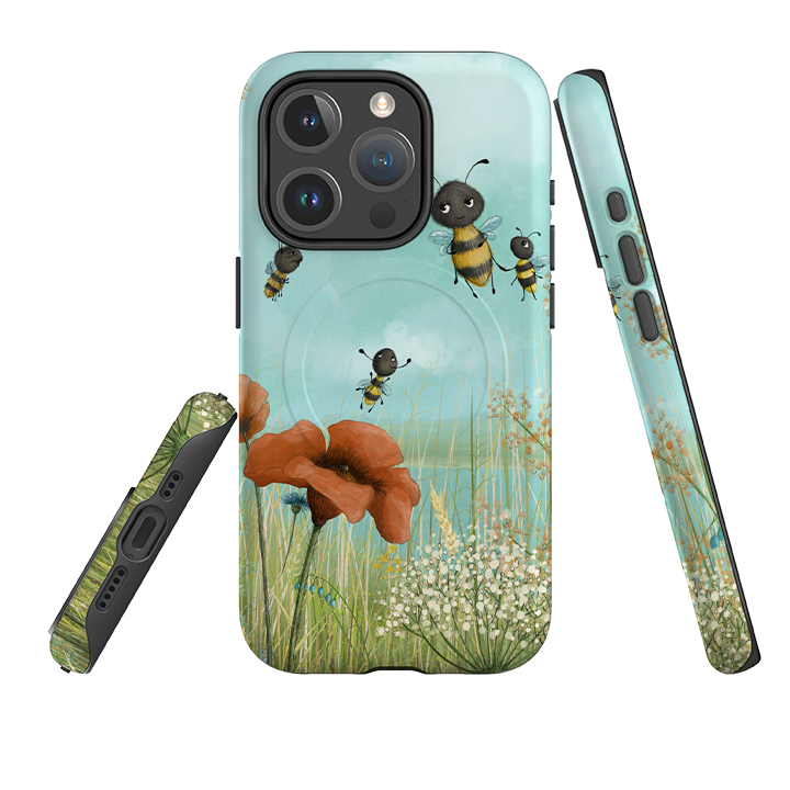 iPhone MagSafe Tough Case -  Flower Field By Maja Lindberg