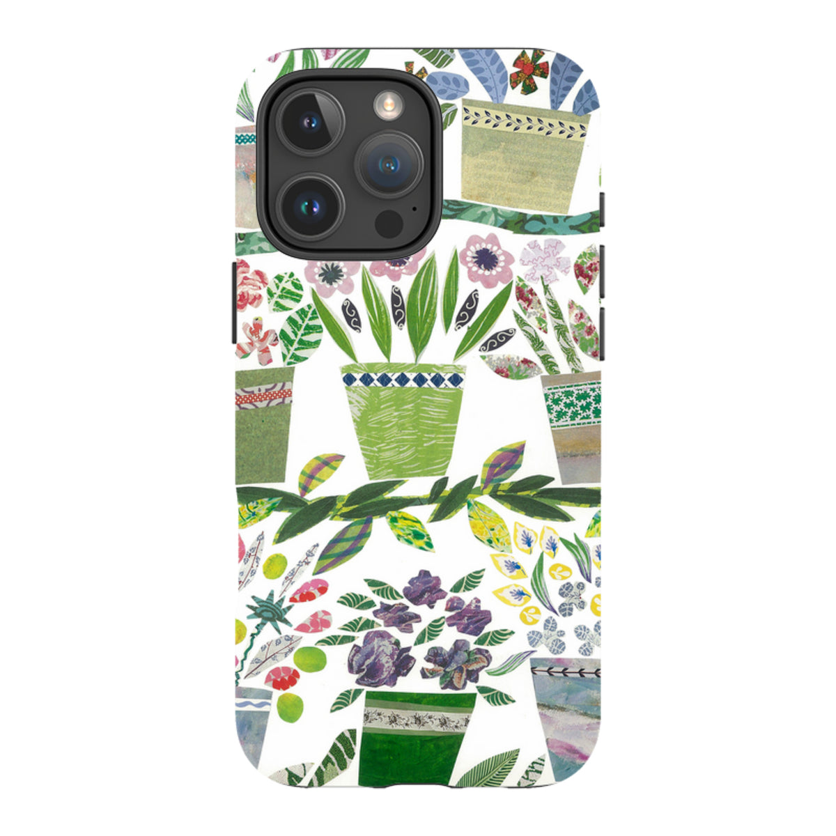 iPhone MagSafe Tough Case -  Flower Pots By Jane Robbins