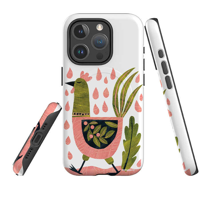 iPhone MagSafe Tough Case - Folk Chick By Tracey English