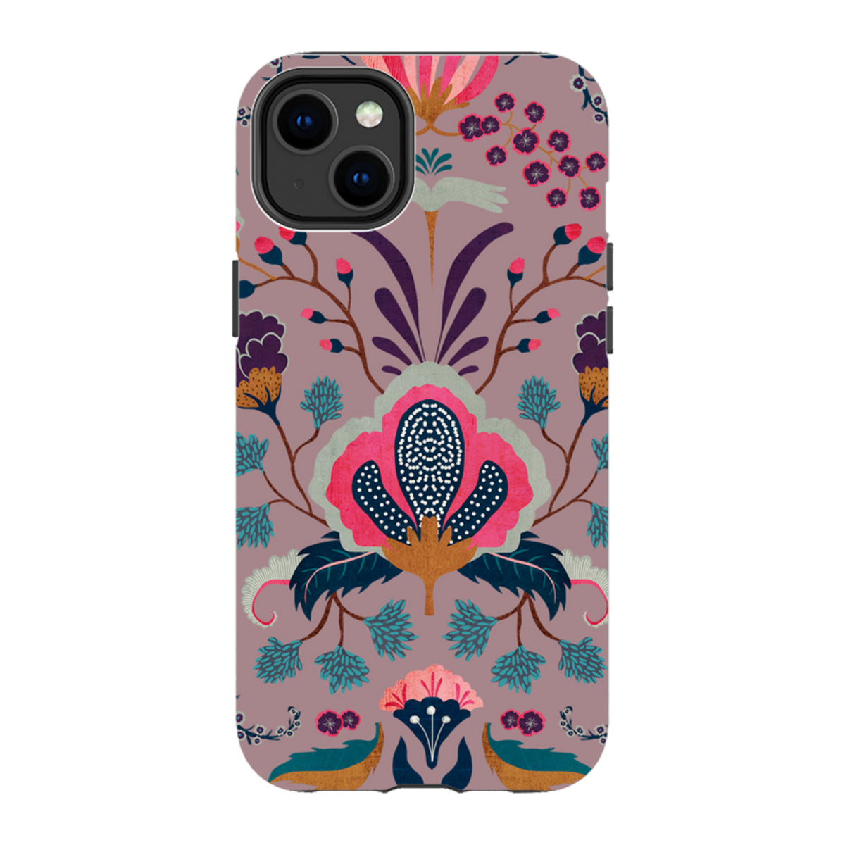 iPhone MagSafe Tough Case - Folk Floral III By Katherine Quinn
