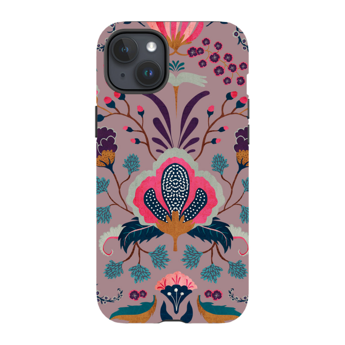 iPhone MagSafe Tough Case - Folk Floral III By Katherine Quinn