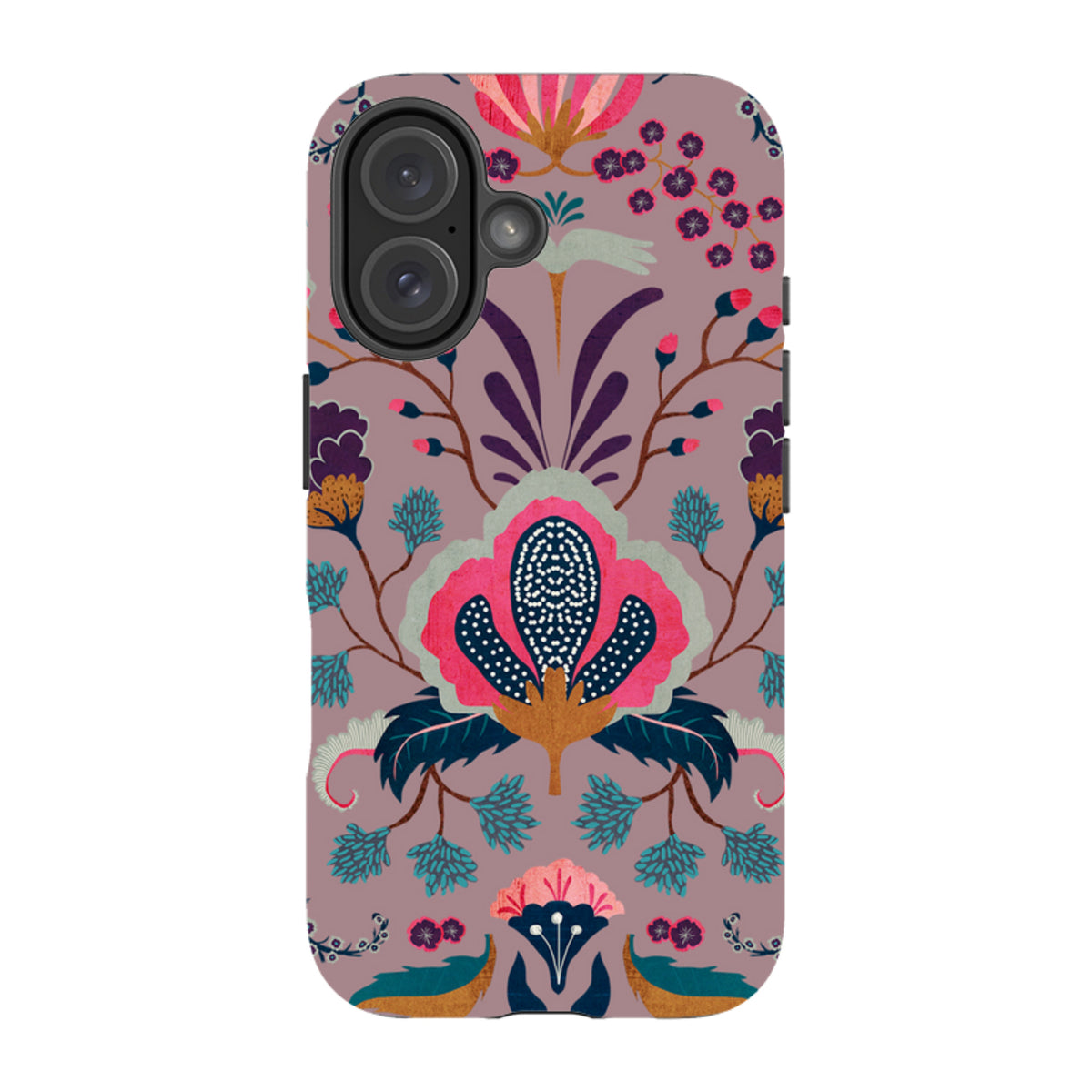 iPhone MagSafe Tough Case - Folk Floral III By Katherine Quinn
