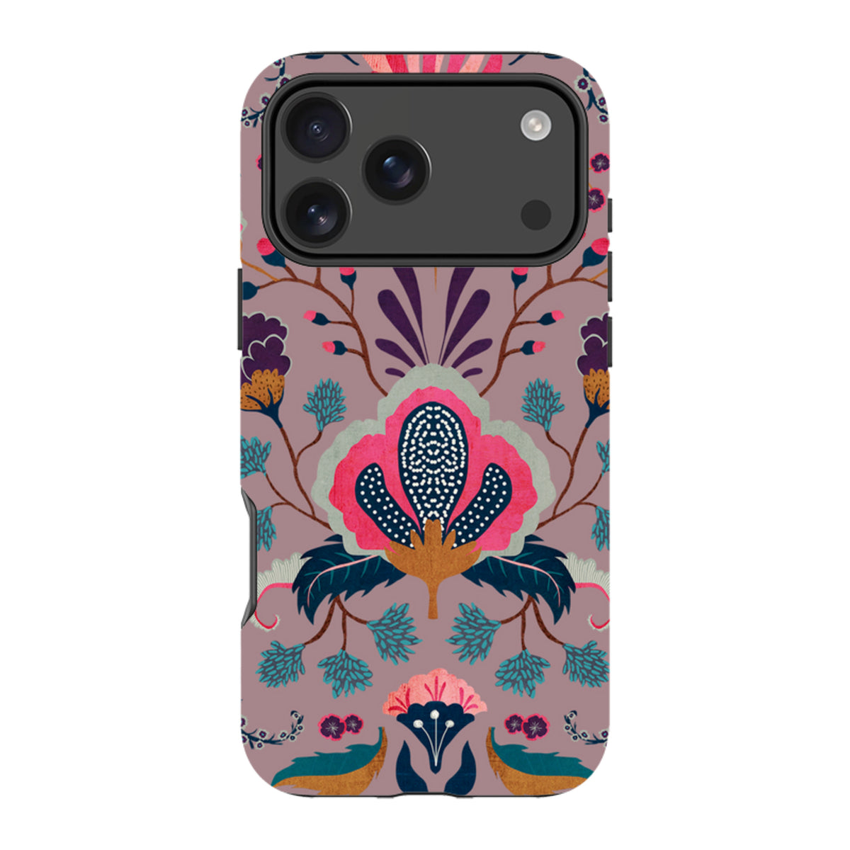 iPhone MagSafe Tough Case - Folk Floral III By Katherine Quinn