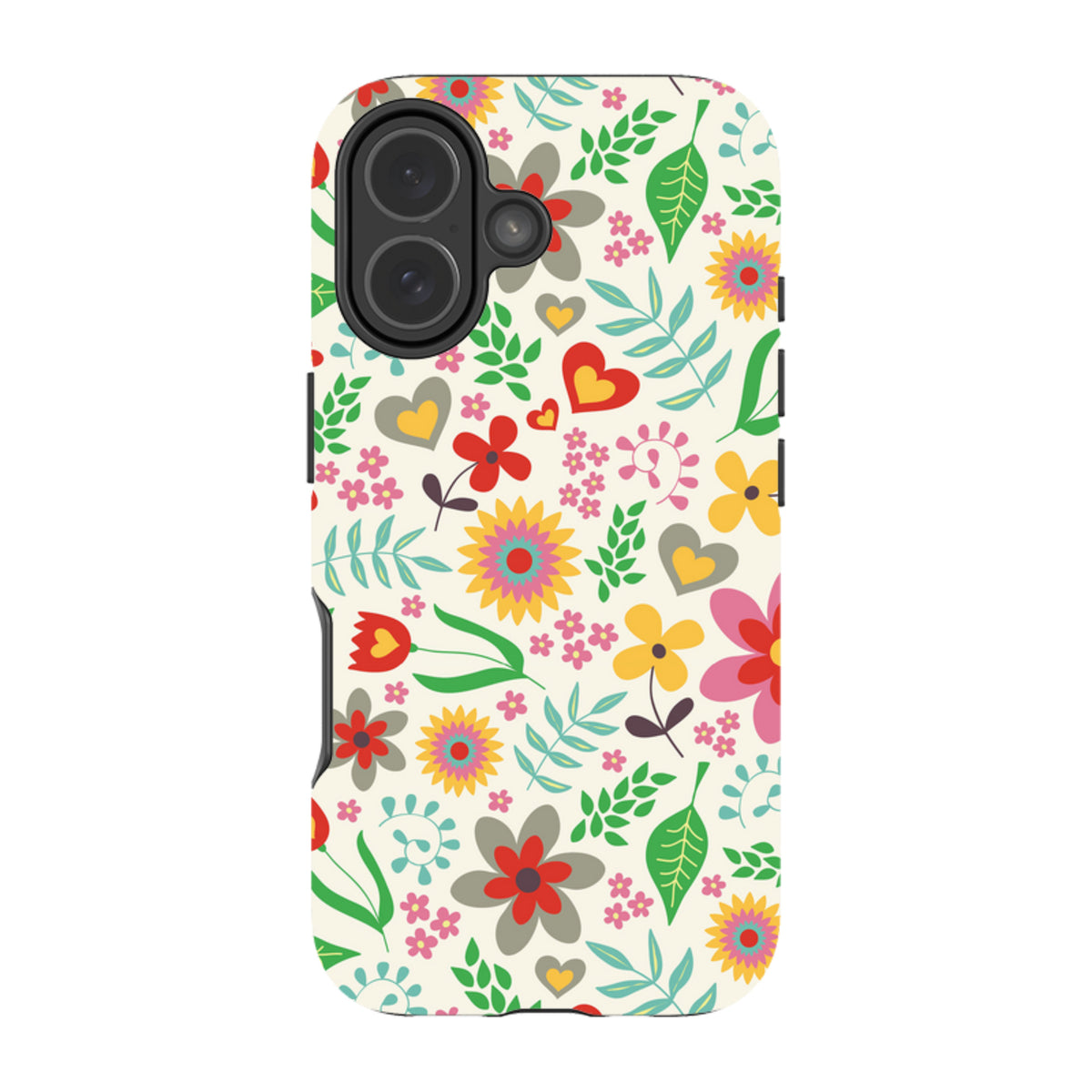 iPhone MagSafe Tough Case -  Folky Floral By Suzy Taylor