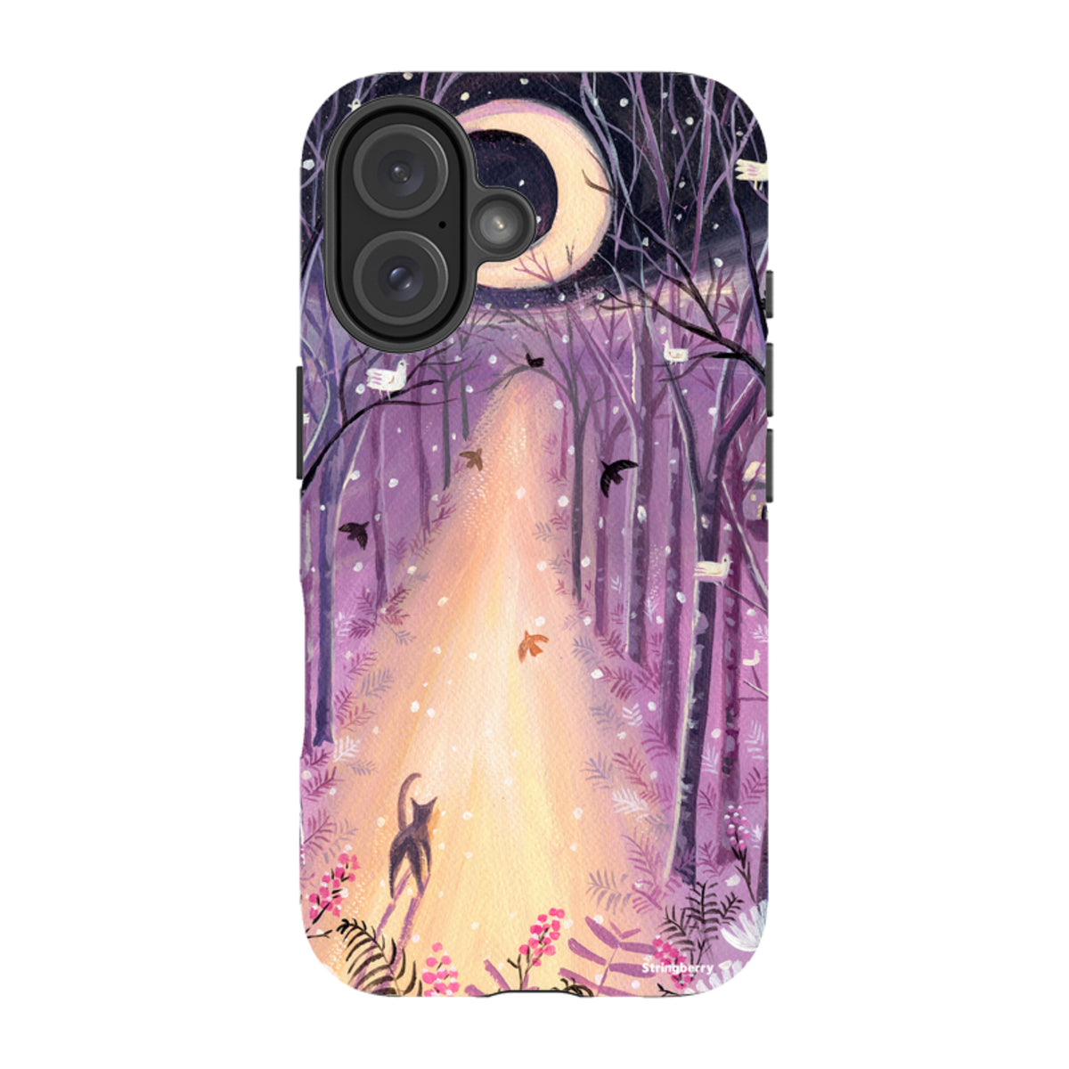 iPhone MagSafe Tough Case - Forest Cat By Mary Stubberfield