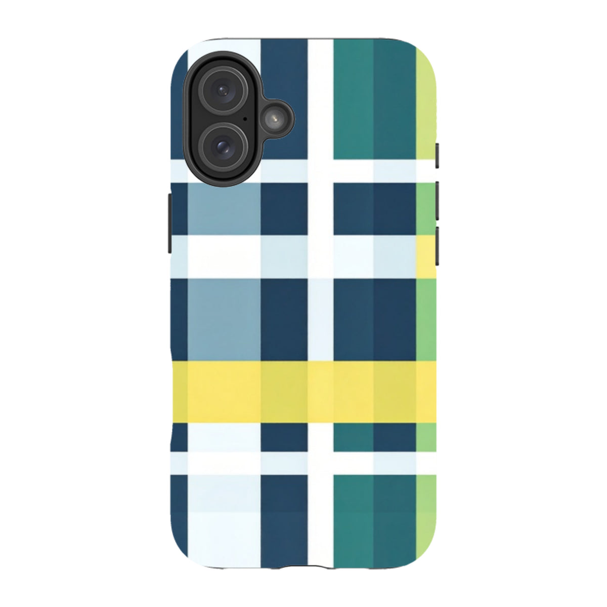 iPhone MagSafe Tough Case - Forest Gingham