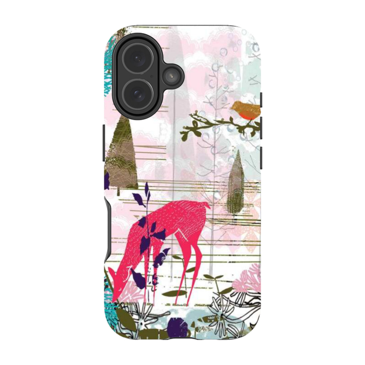 iPhone MagSafe Tough Case -  Forest Tale Robin Song By Tiffany Lynch