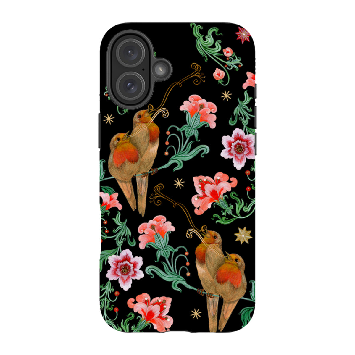 iPhone MagSafe Tough Case - Four Calling Birds By Maria Matos