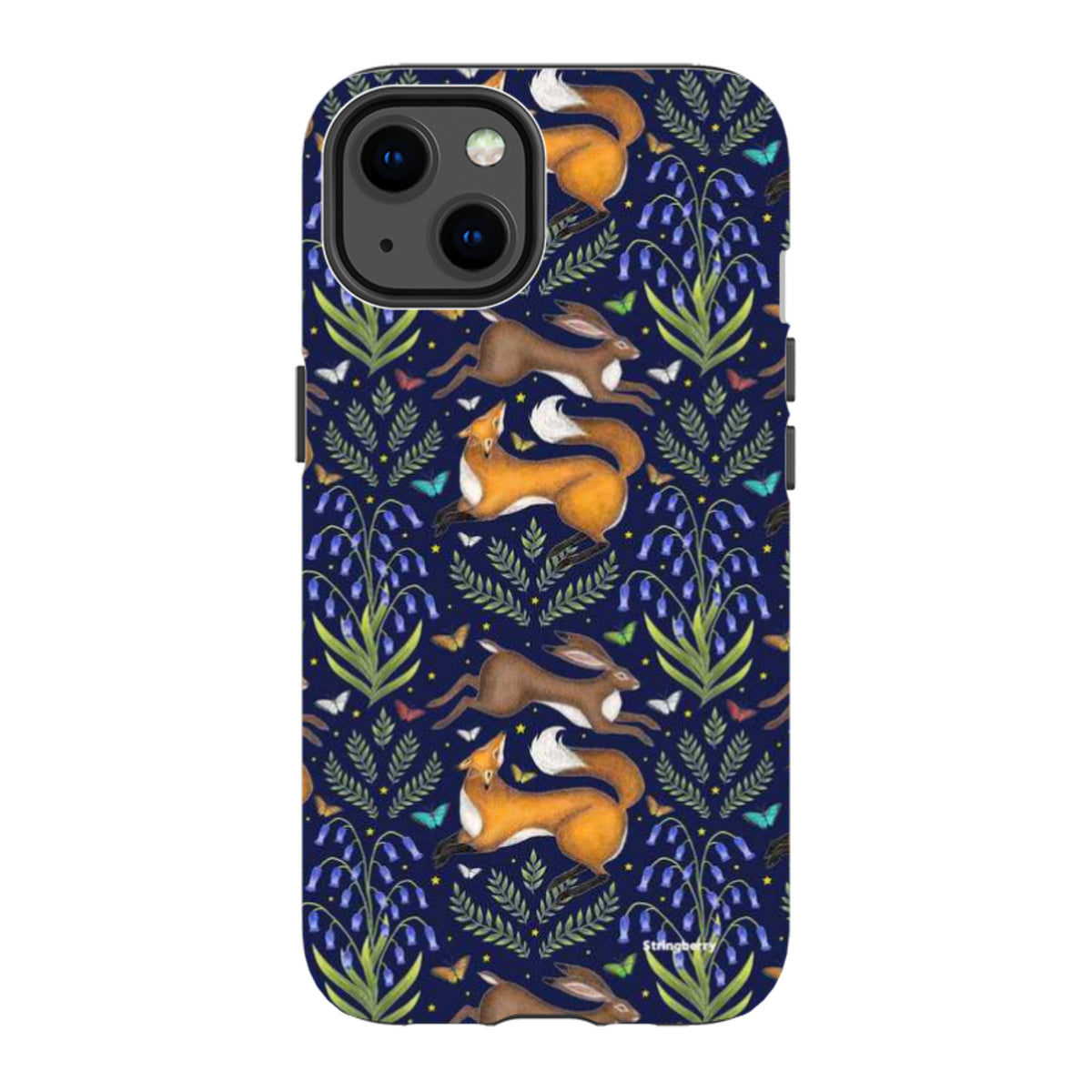 iPhone MagSafe Tough Case - Fox and Hare By Catherine Rowe