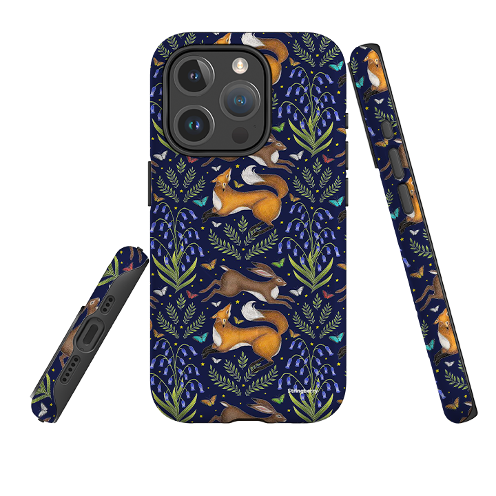 iPhone MagSafe Tough Case - Fox and Hare By Catherine Rowe