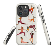 iPhone MagSafe Tough Case - Fox Yoga By Katherine Quinn