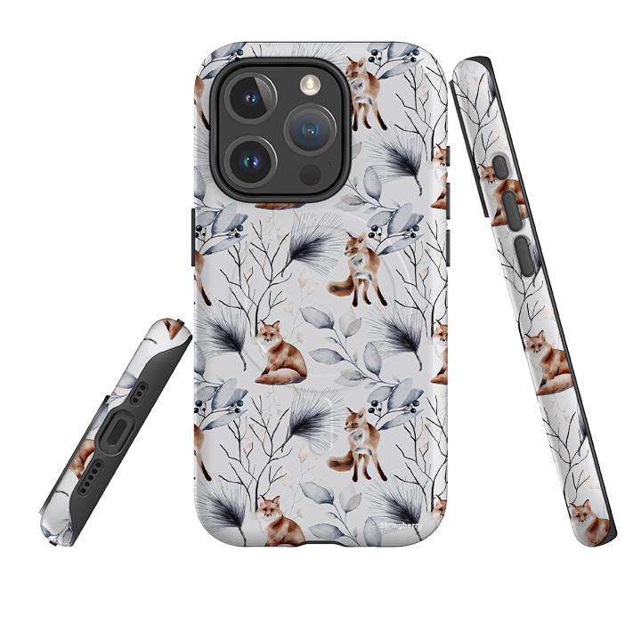 iPhone MagSafe Tough Case -  Foxy Xmas II