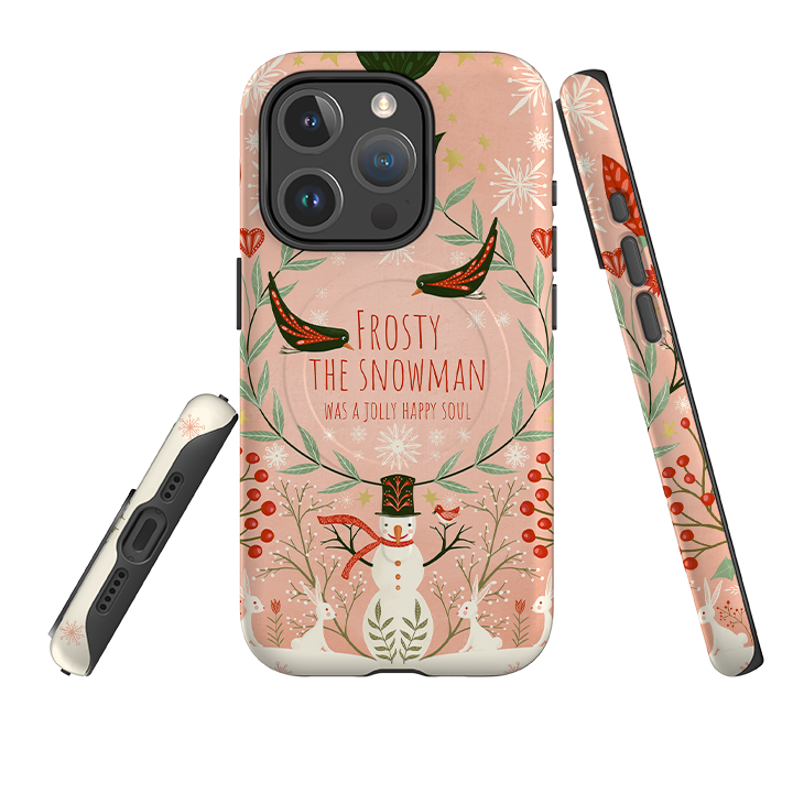 iPhone MagSafe Tough Case - Frosty The Snow Man By Maja Lindberg