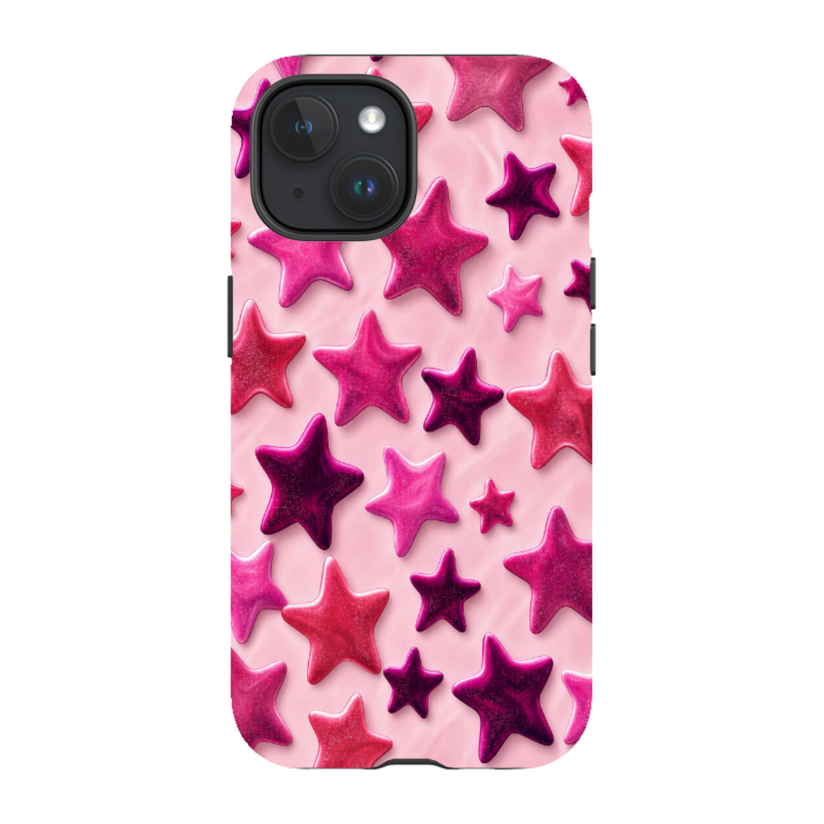 iPhone MagSafe Tough Case - Fuchsia Star