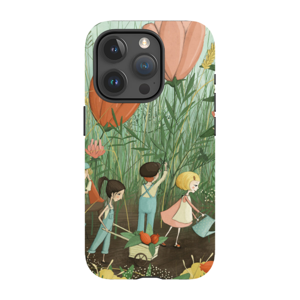 iPhone MagSafe Tough Case - Garden Day By Maja Lindberg