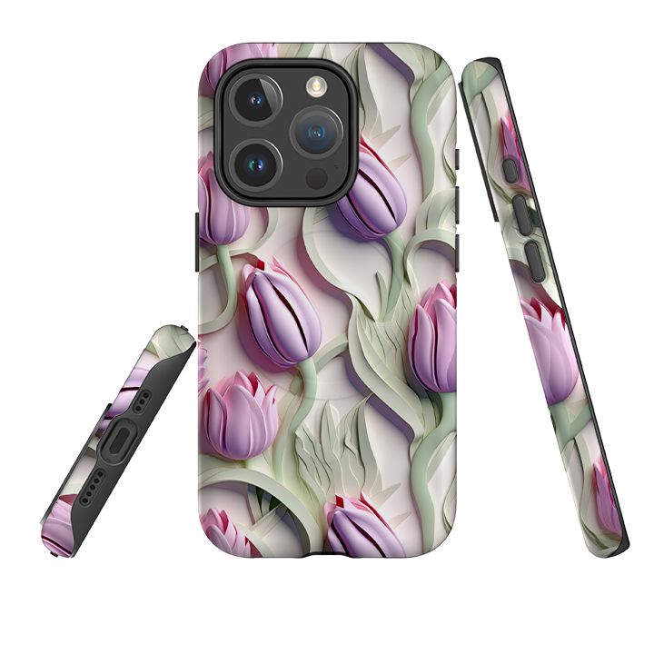 iPhone MagSafe Tough Case - Giethoorn Tulips