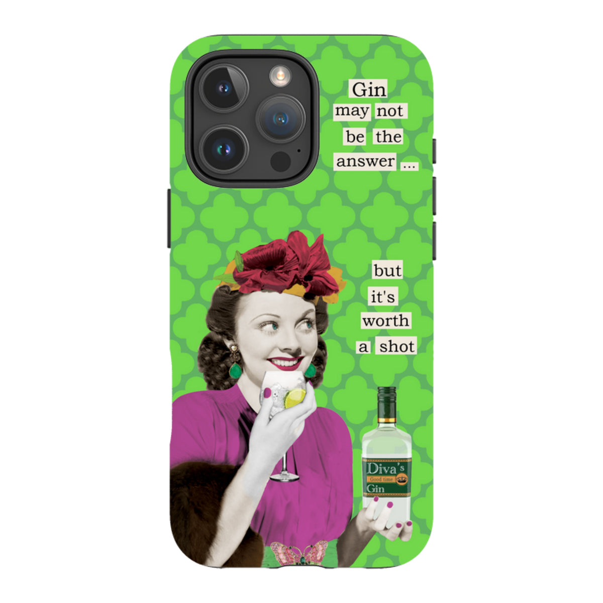 iPhone MagSafe Tough Case - Gin By Clare Jordan