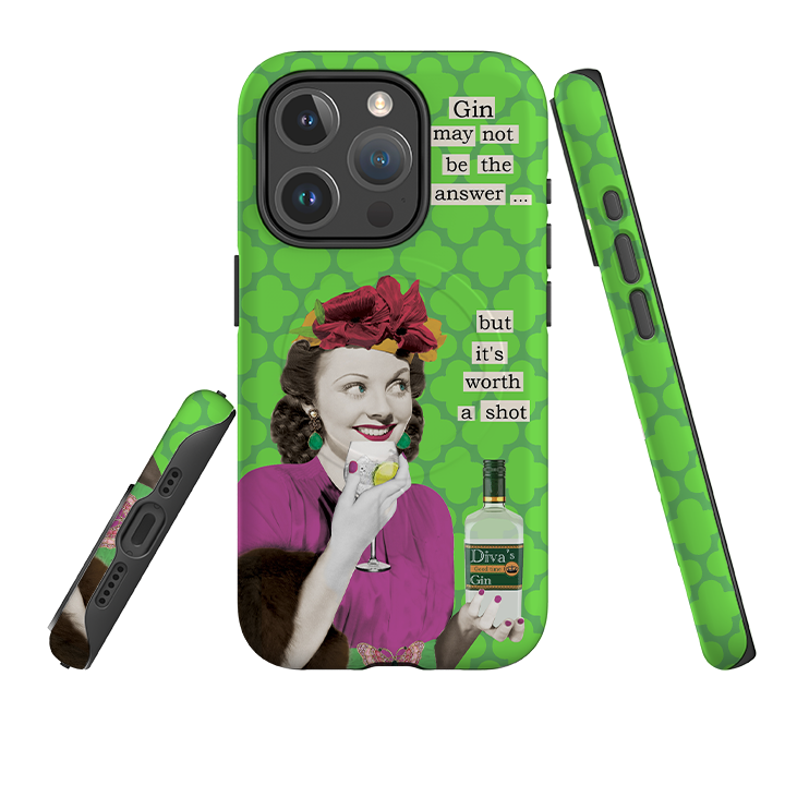 iPhone MagSafe Tough Case - Gin By Clare Jordan