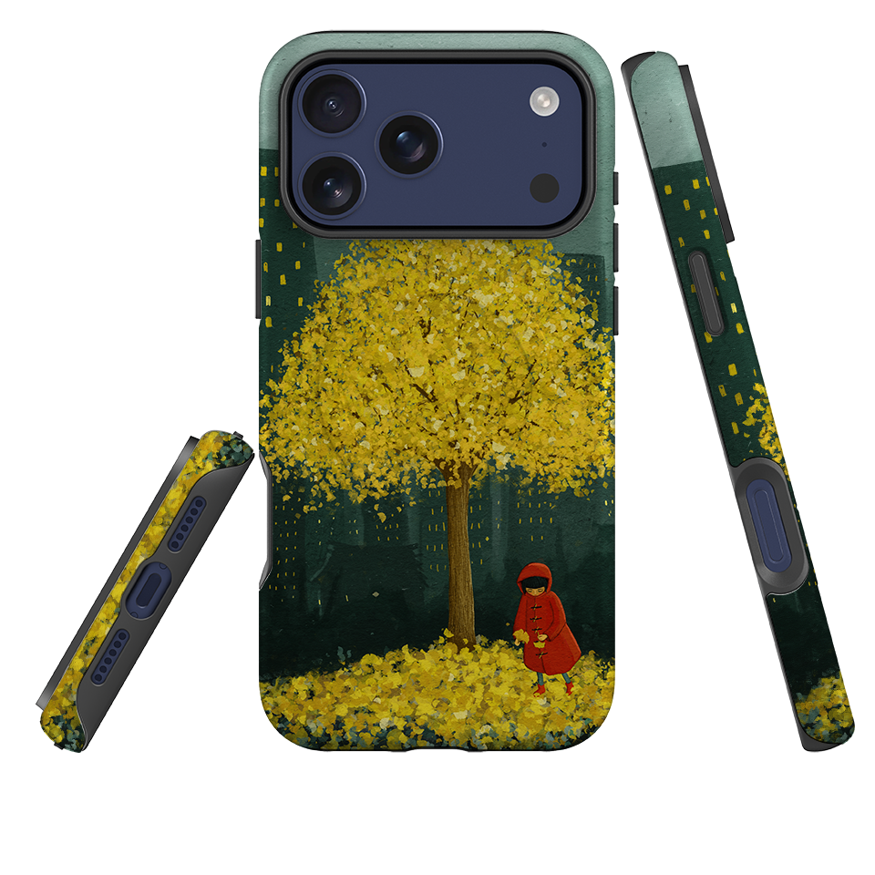 iPhone MagSafe Tough Case - Gingko Tree By Maja Lindberg