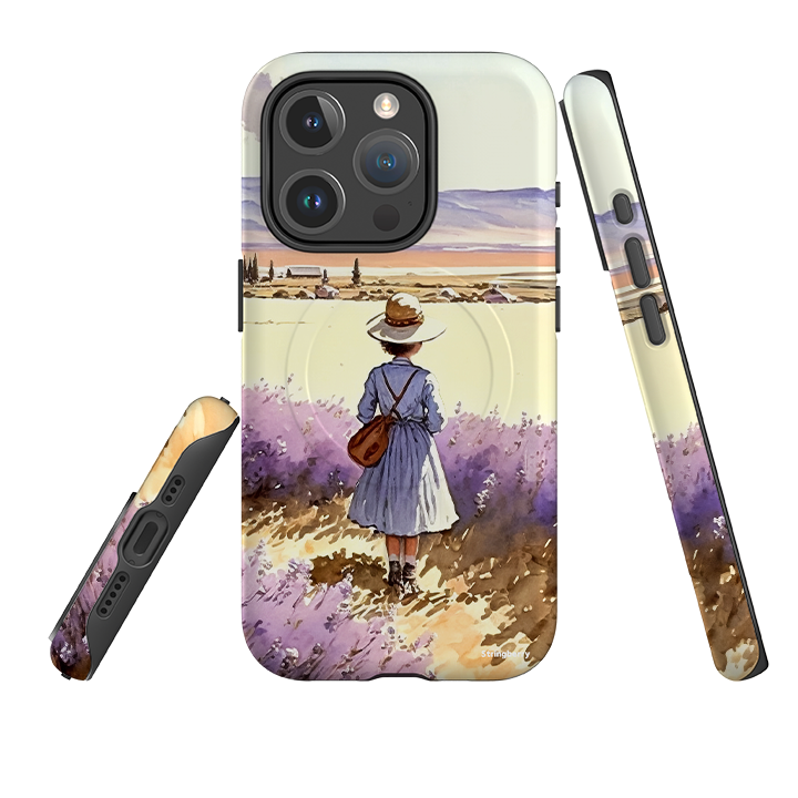 iPhone MagSafe Tough Case - Girl In Fields