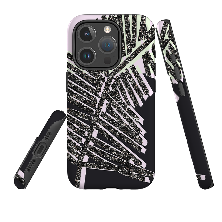 iPhone MagSafe Tough Case - Glitter Palm By Kitty Joseph