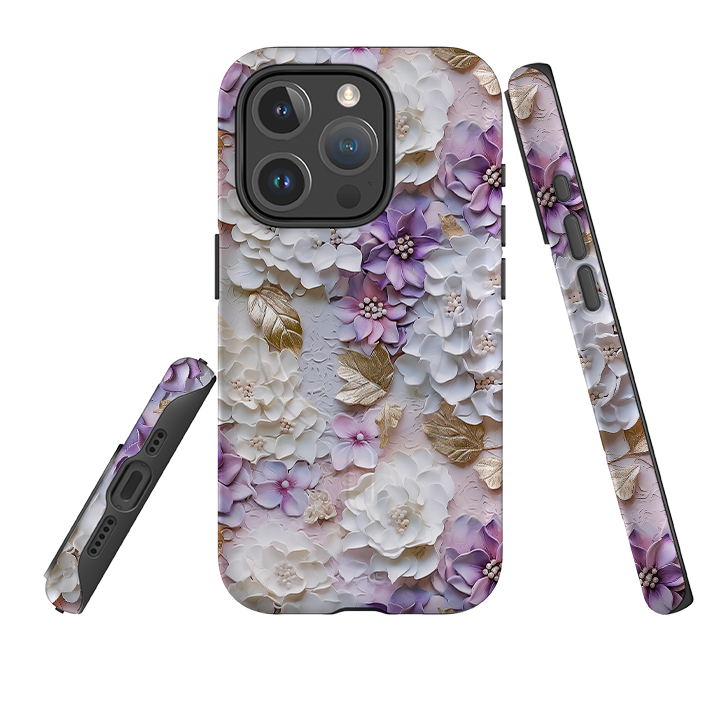 iPhone MagSafe Tough Case -  Gold & Mauve II