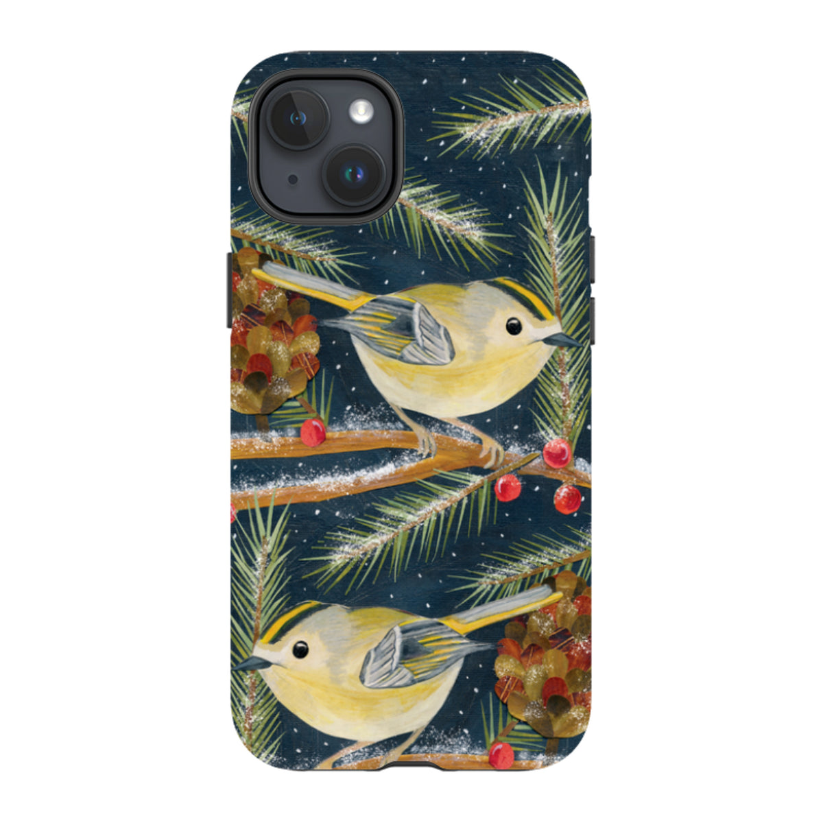 iPhone MagSafe Tough Case - Goldcrest By Tracey English