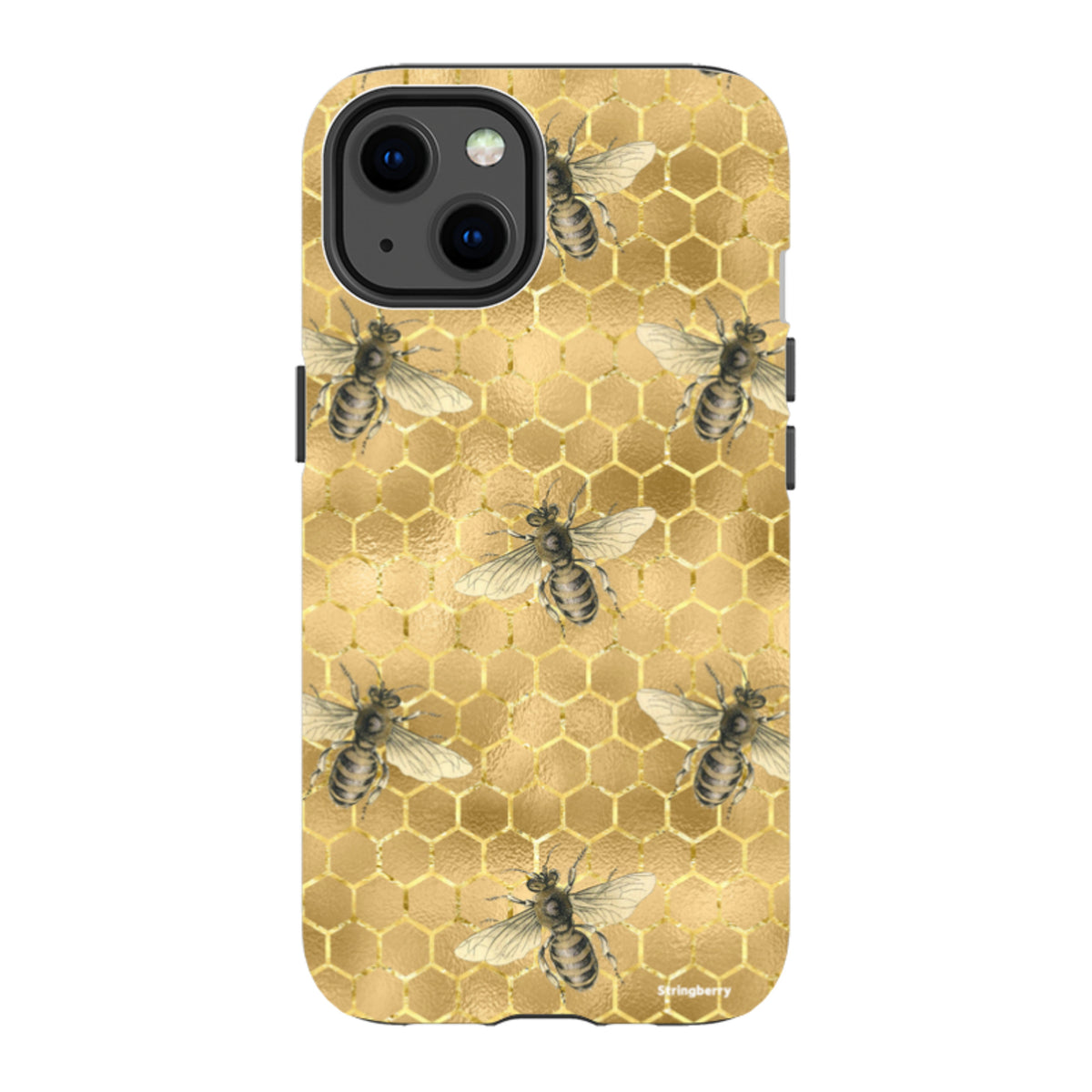 iPhone MagSafe Tough Case - Golden Bees