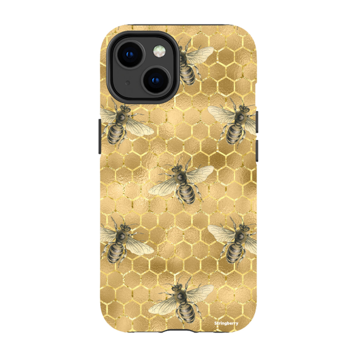 iPhone MagSafe Tough Case - Golden Bees