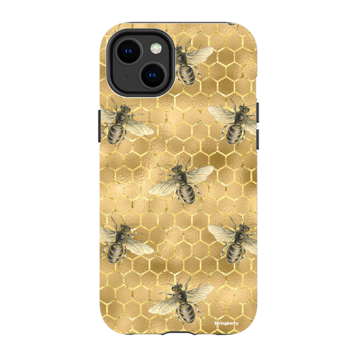 iPhone MagSafe Tough Case - Golden Bees