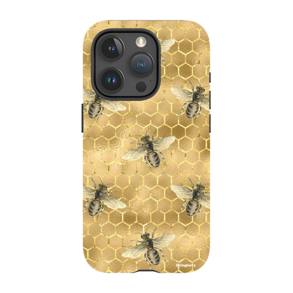 iPhone MagSafe Tough Case - Golden Bees